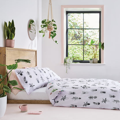 Plant Babe Green Duvet Set