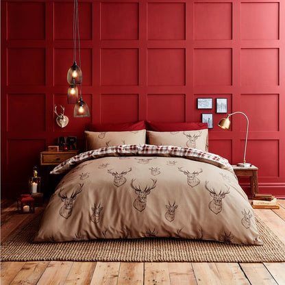 Stag Multi Duvet Set