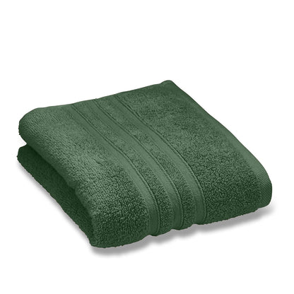 Zero Twist Dark Green Bath Towel