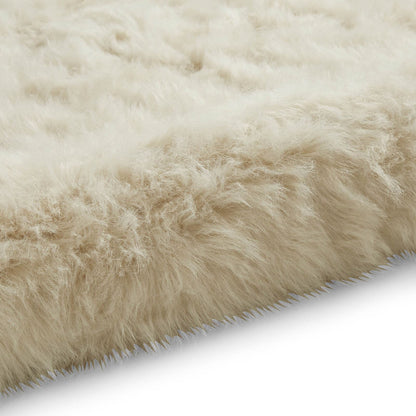 Polar Plush Beige Soft Shaggy Rug