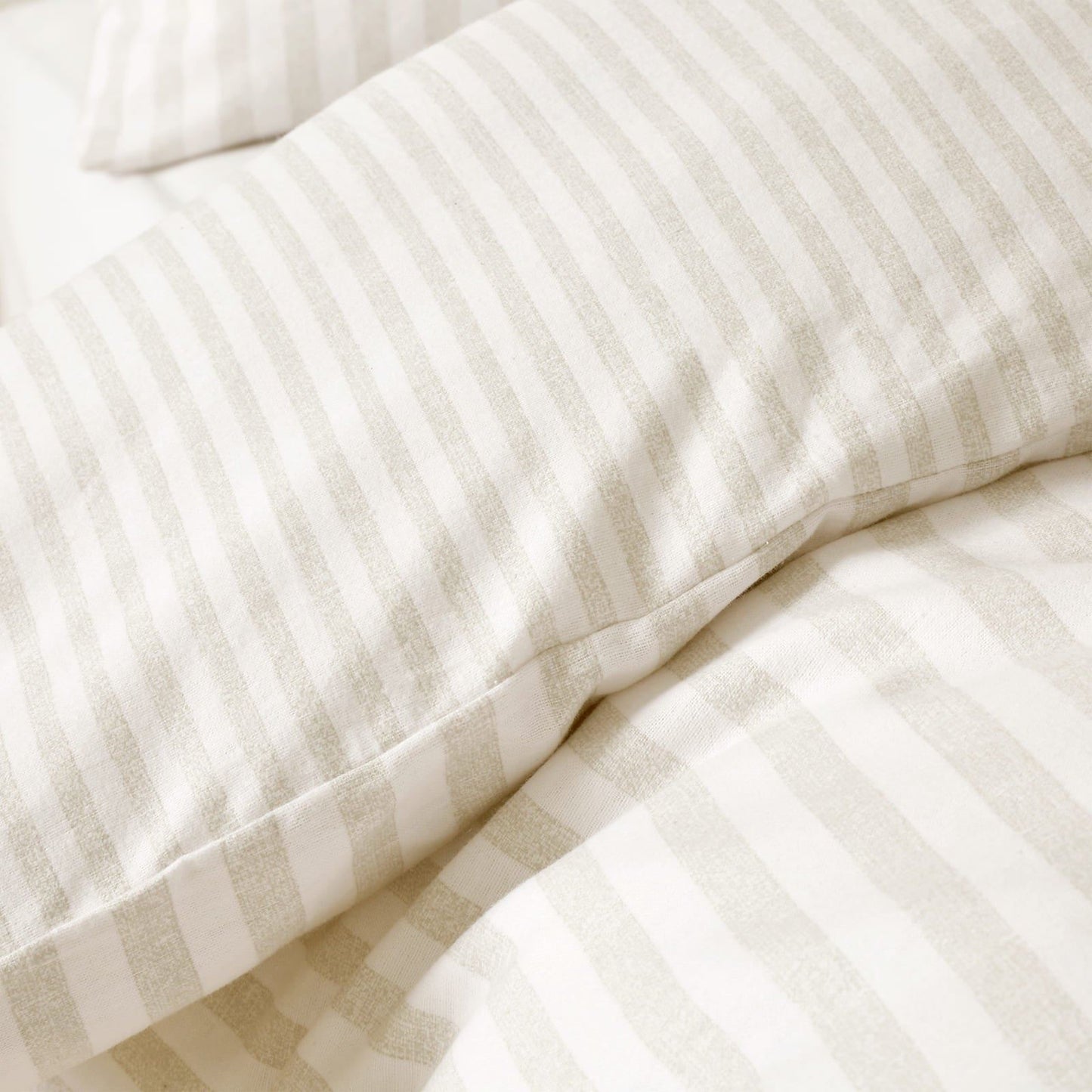 Stripe Natural Duvet Set