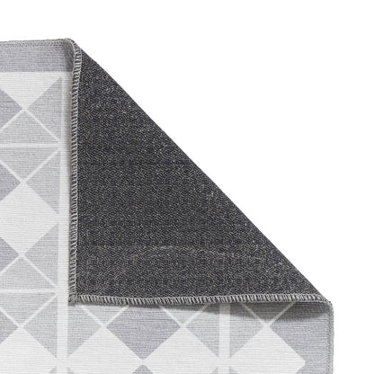 Victoria H1184 Grey/Light Grey Washable Rug