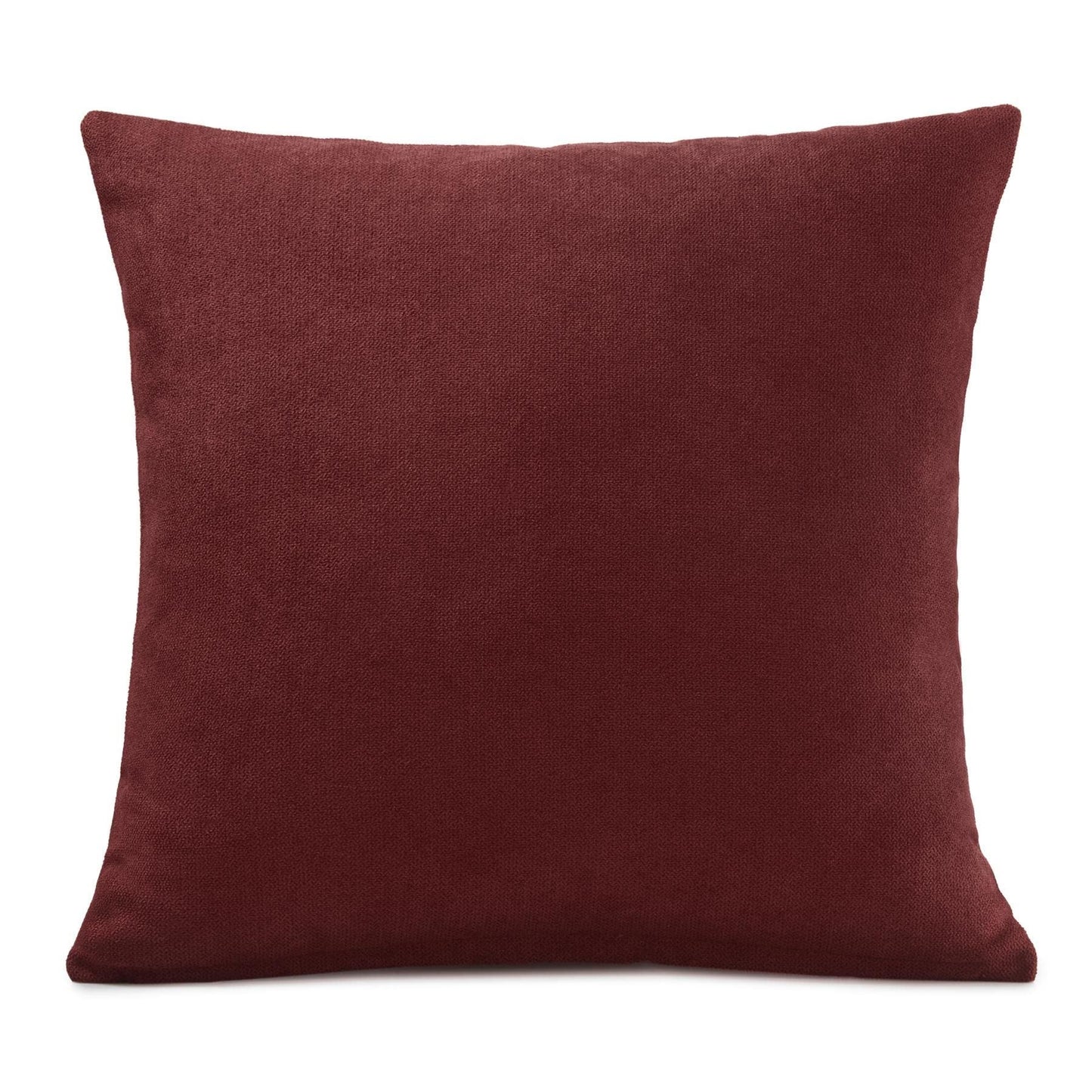 Velvet Chenille Red Cushion Cover