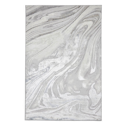 Tidal TL841 Silver Modern Abstract Rug