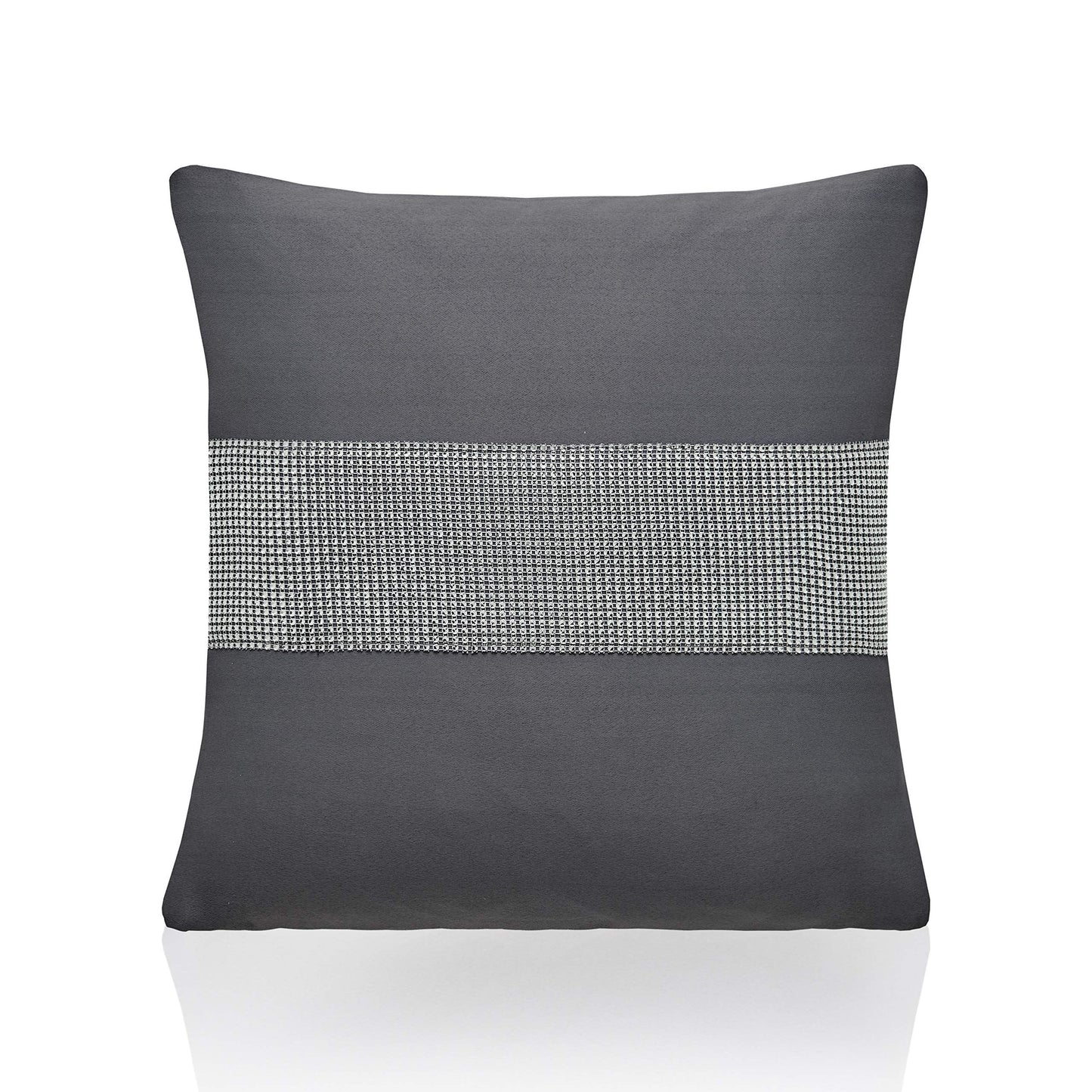 Diamante Palace Charcoal Cushion Cover