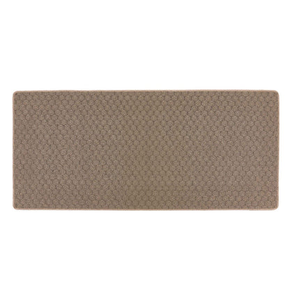 My Mat Sculptured Washable Honeycomb Mink Rug