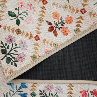 Hug Rug Eco-Washable Wildflower Patch 75x220