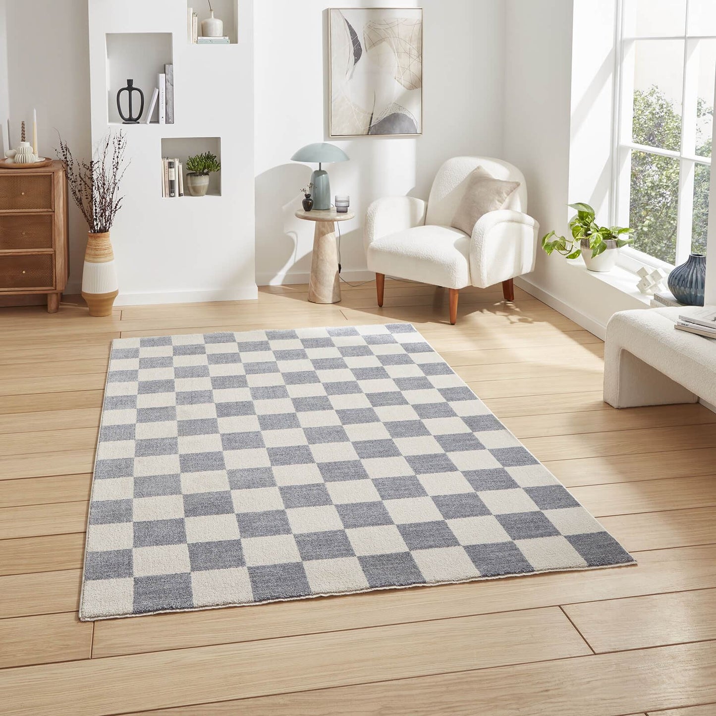 Baltimore 66618 Blue Modern Rug