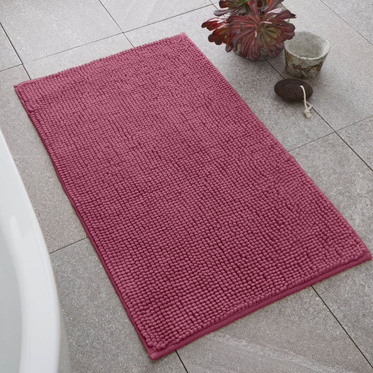 Bobble 50x80cm Bath Mat Raspberry