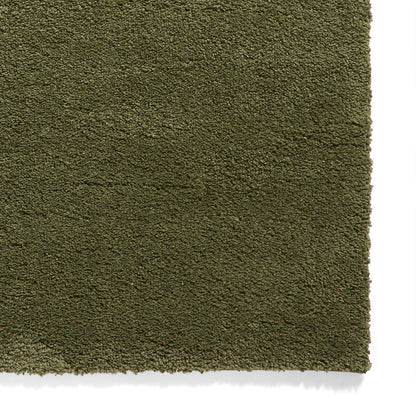 Sierra 9000 Olive Plain Shaggy Rug