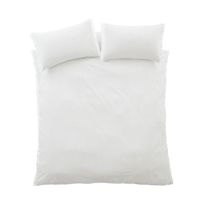 Bianca Seersucker Woven Stripe Grey Duvet Cover Set