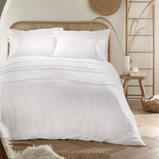 Tabitha White Duvet Set