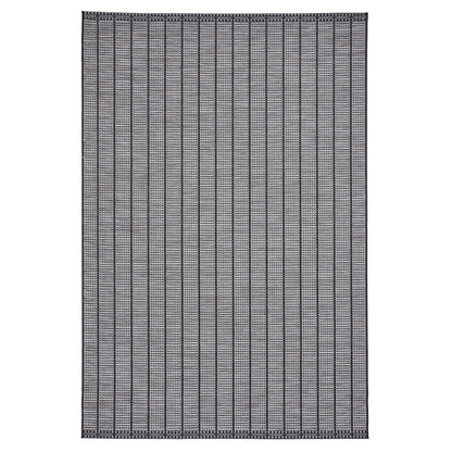 Santa Monica A041 Black Flatweave Rug