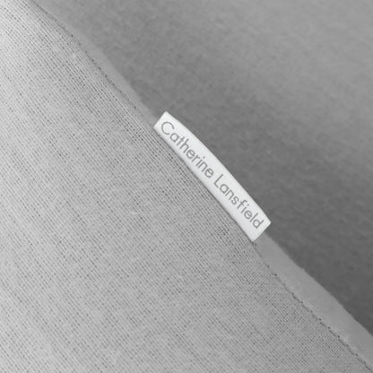 Brushed Cotton Grey Duvet Set