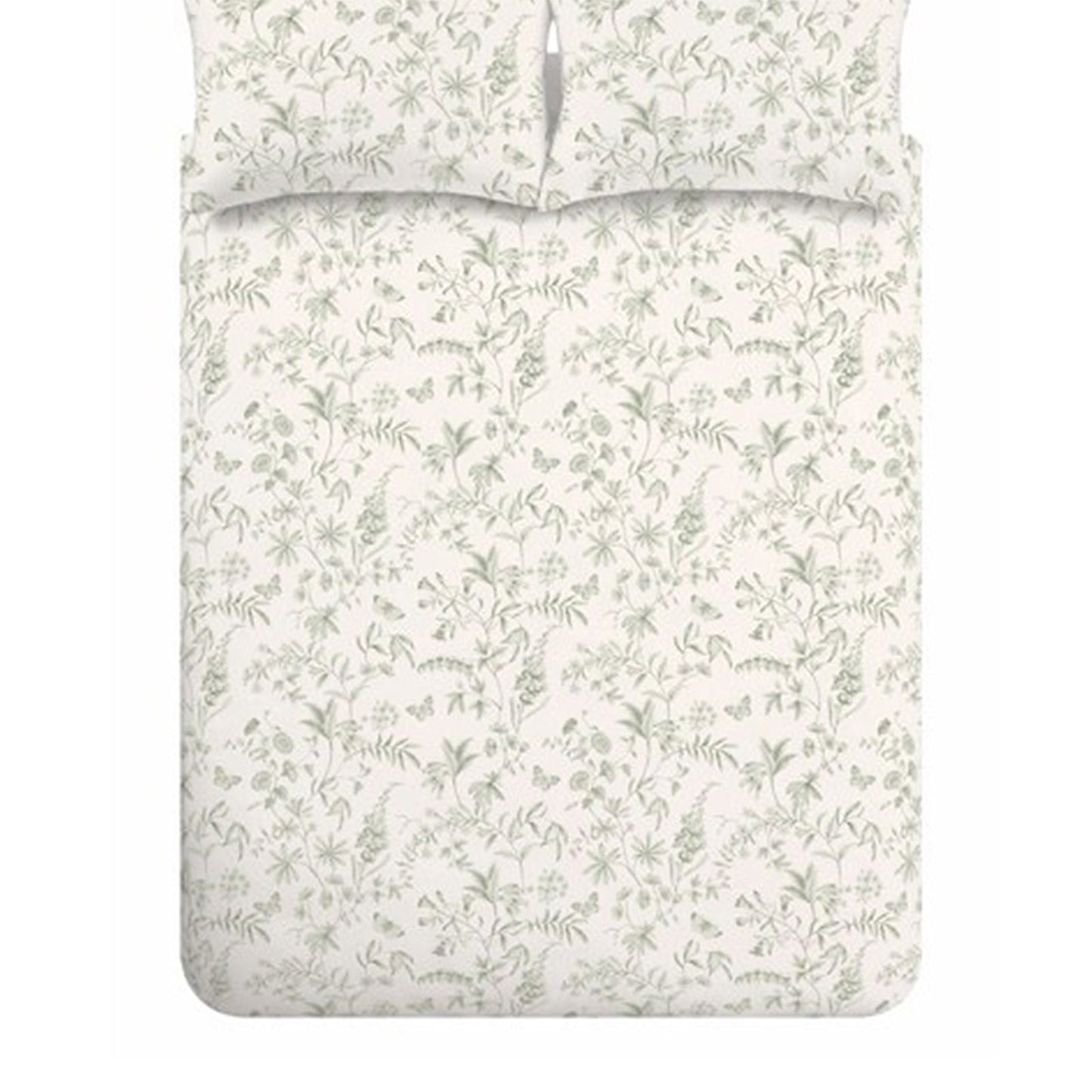 Bianca Thea Floral Green Duvet Cover Set