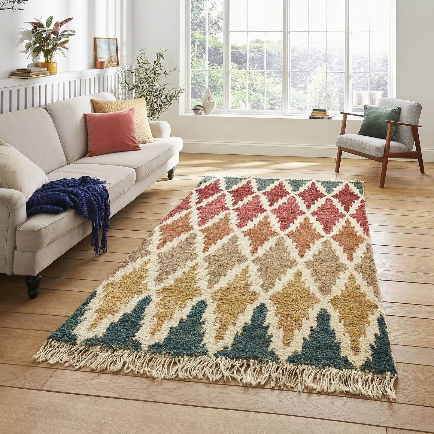 Hemp 21470 Multi Natural Rug