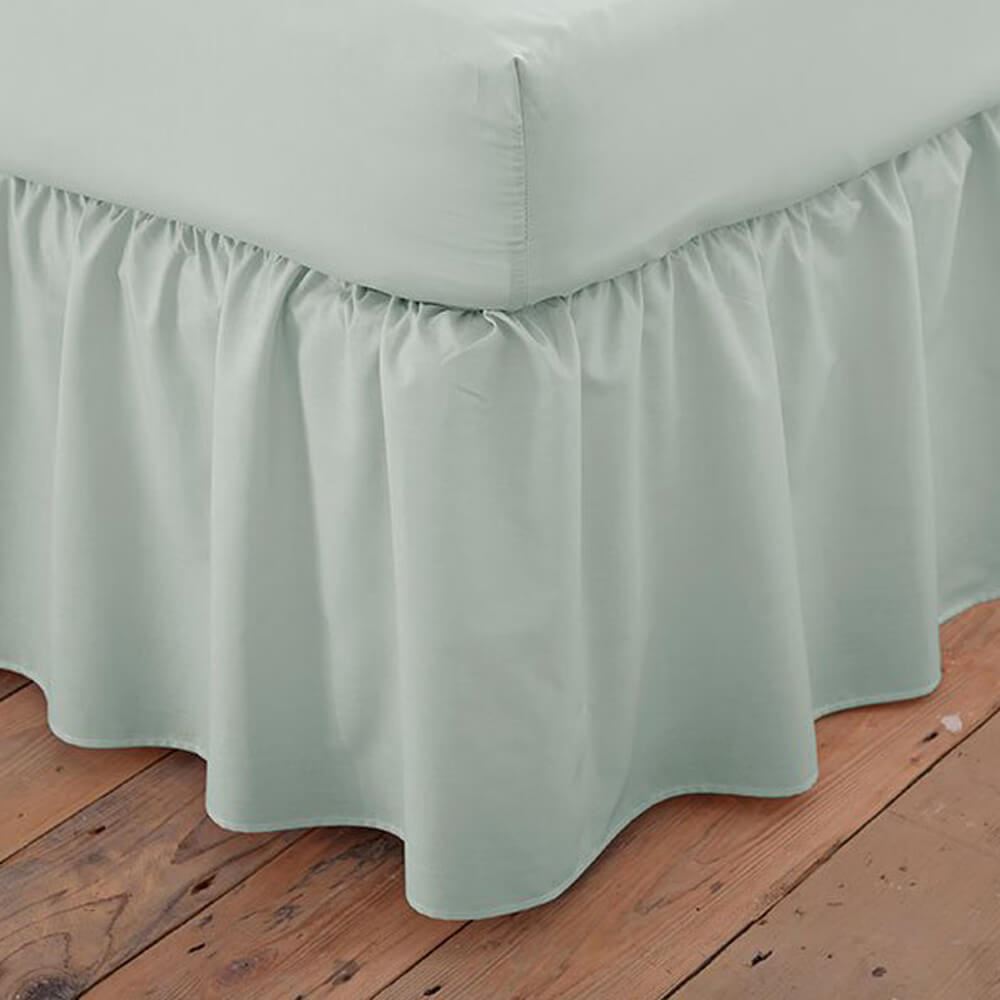 Poetry Meadow Green Platform Valance