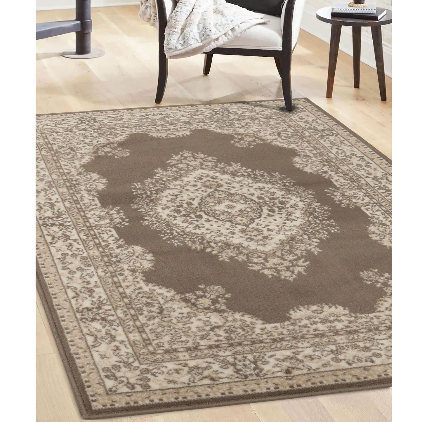 Maestro Taupe Traditional Rug