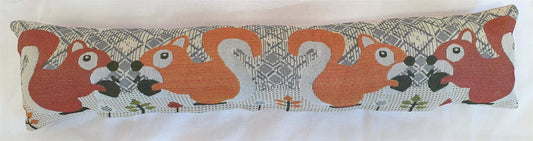 Squirrels Woven Tapestry Draught Excluder