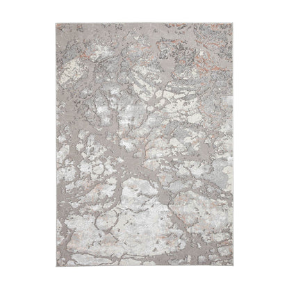 Apollo 2677 Grey/Rose Modern Rug