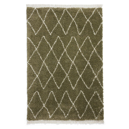 Boho 8280 Green Berber Rug