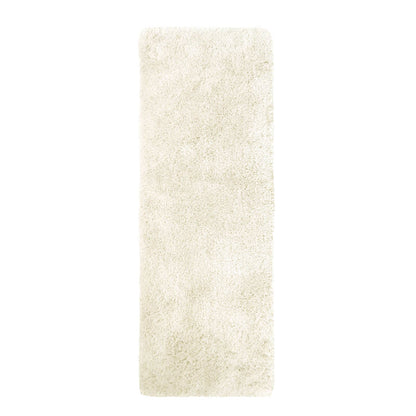 Soft Washable Cosy Ivory Plain Rug