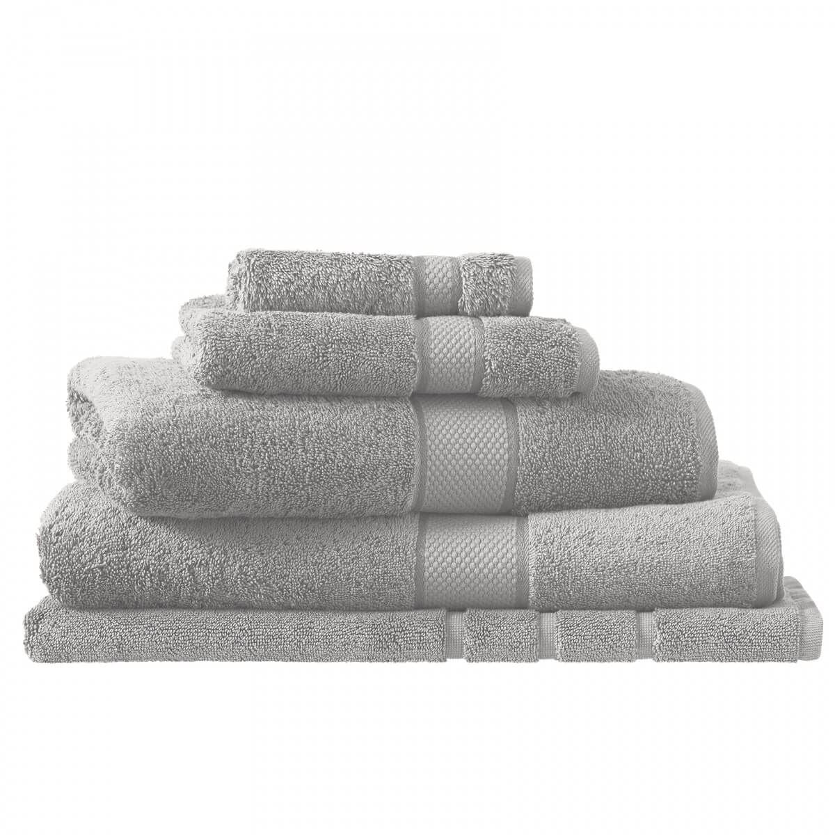 Egyptian Luxury Towel Cloud Grey Bath Mat