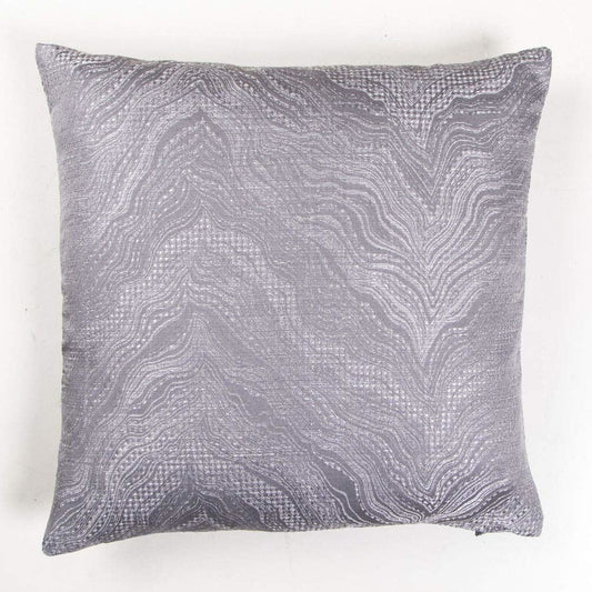 Jacquard Fuji Silver Cushion Cover