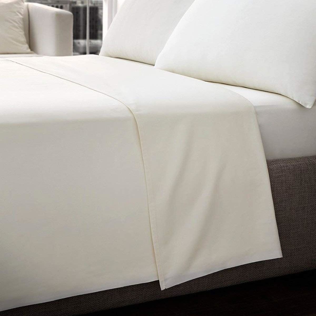 400TC White Flat Sheet