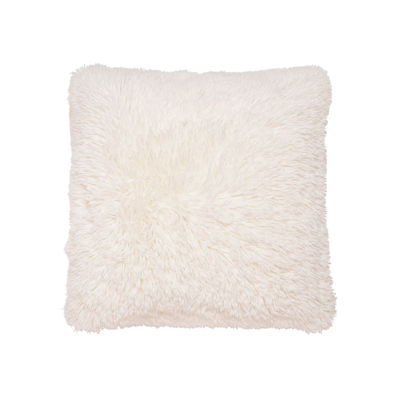 Downstairs Living Cuddly Cream Filled Cushion