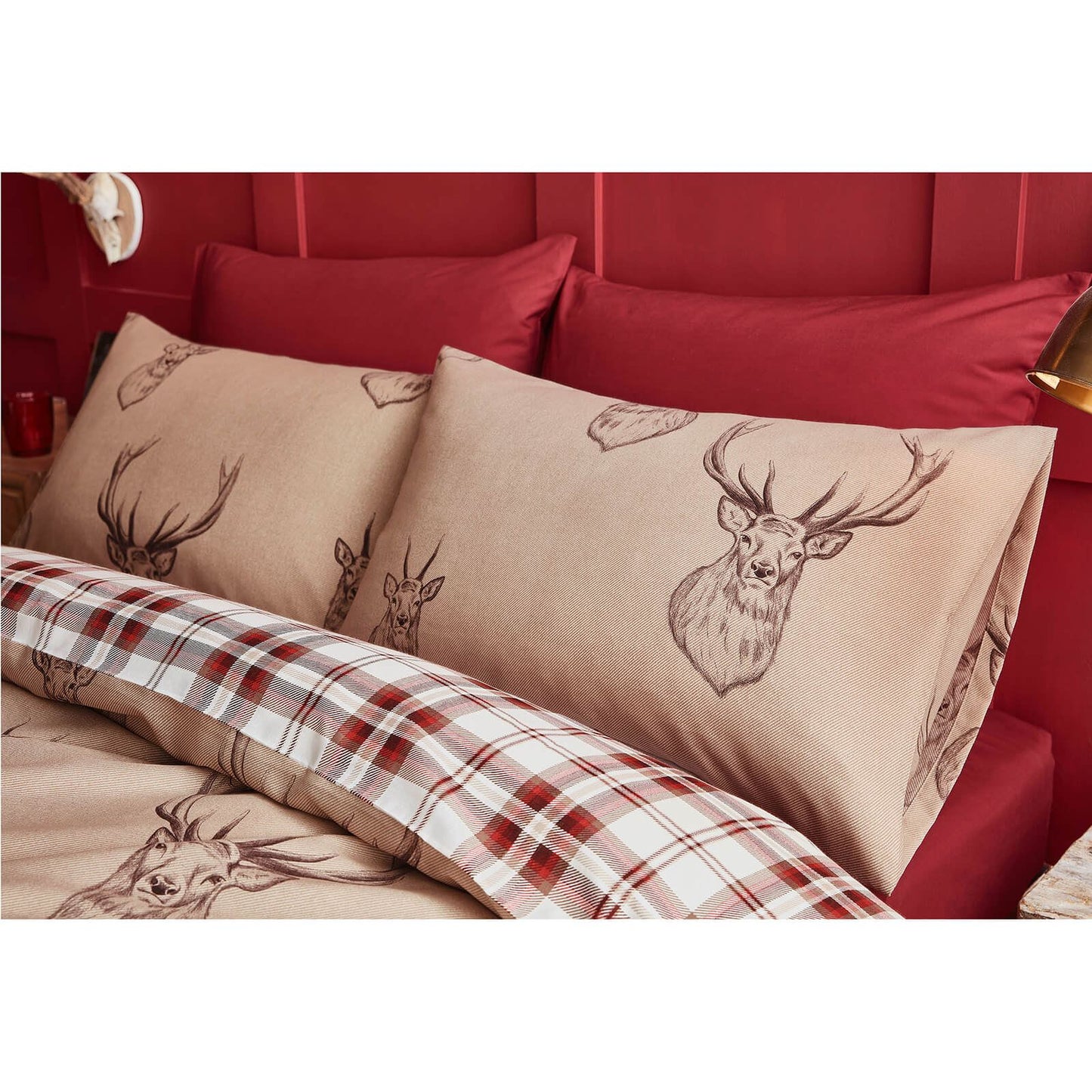 Stag Multi Duvet Set