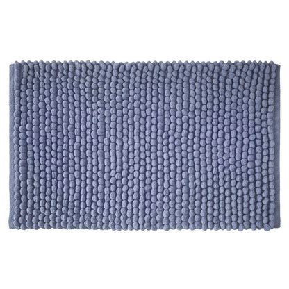 Aspen Bobble Blue Bath Mat - 50x80 cm