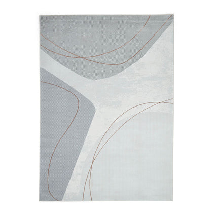 Apollo E9974 Grey/Rose Modern Abstract Rug