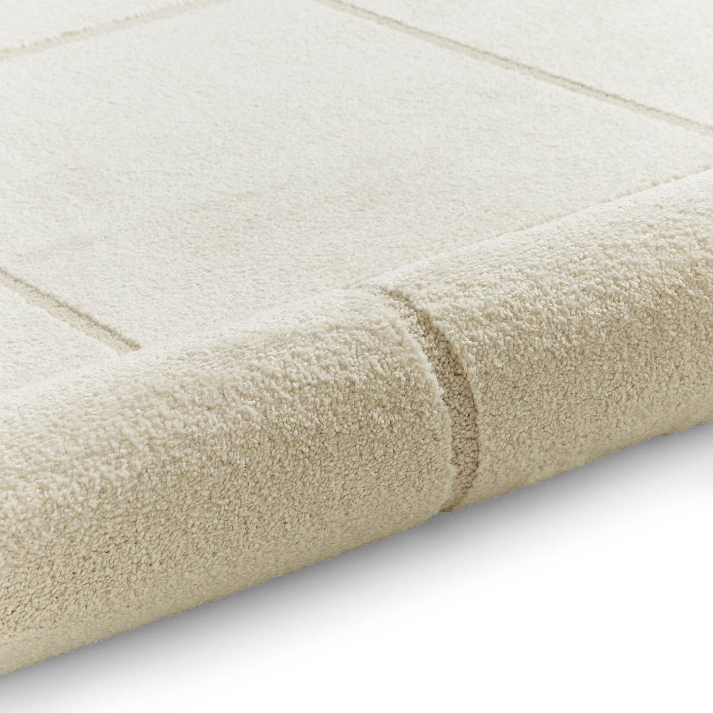 Elio 70100 Cream Modern Geometric Rug