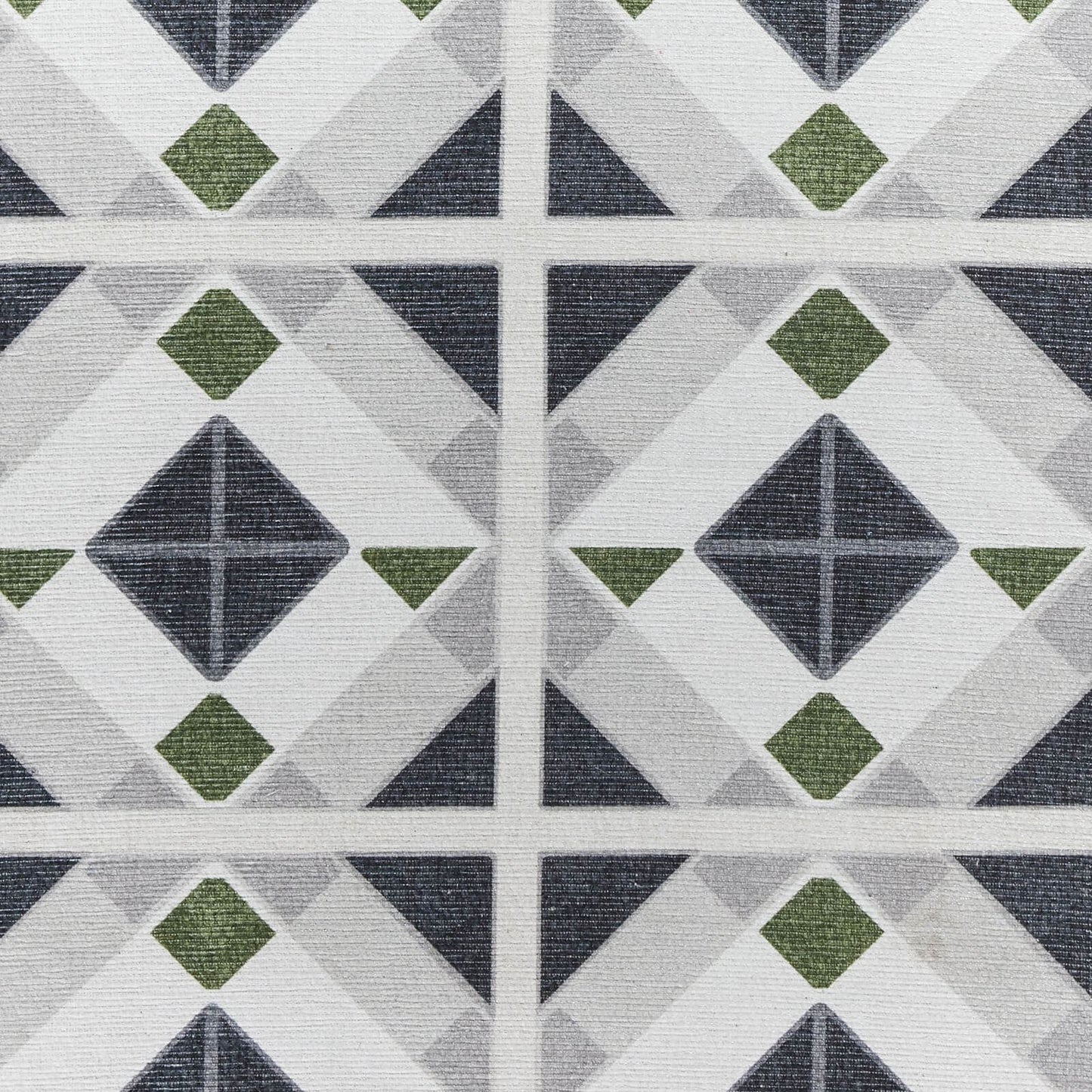 Victoria H1190 Grey/Green Washable Rug