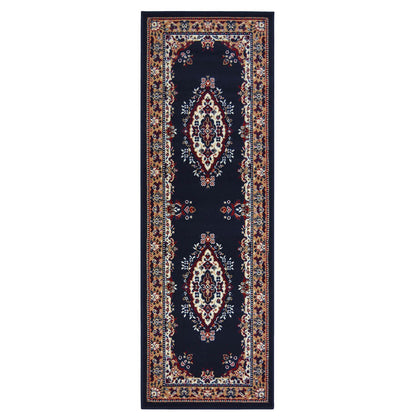 Maestro Navy Traditional Rug