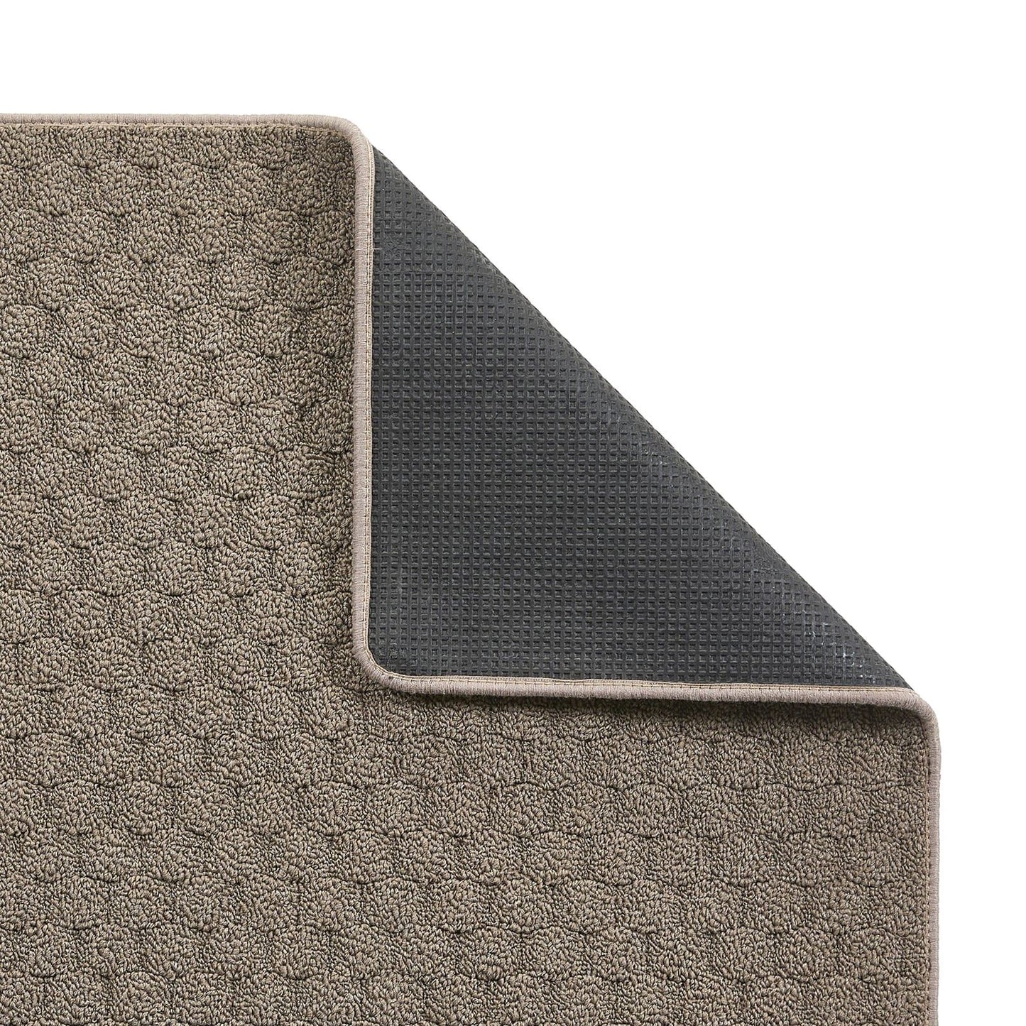 My Mat Sculptured Washable Honeycomb Mink Rug