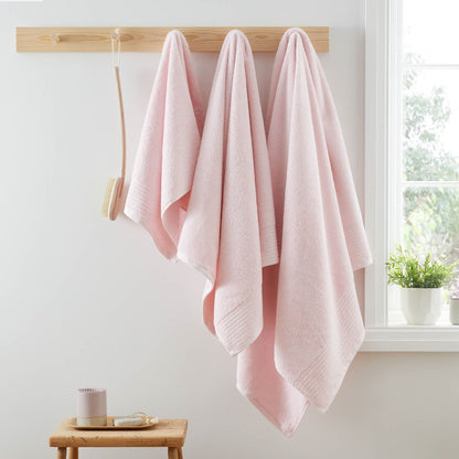 Egyptian Cotton Pink Bath Towel - 70x120 cm