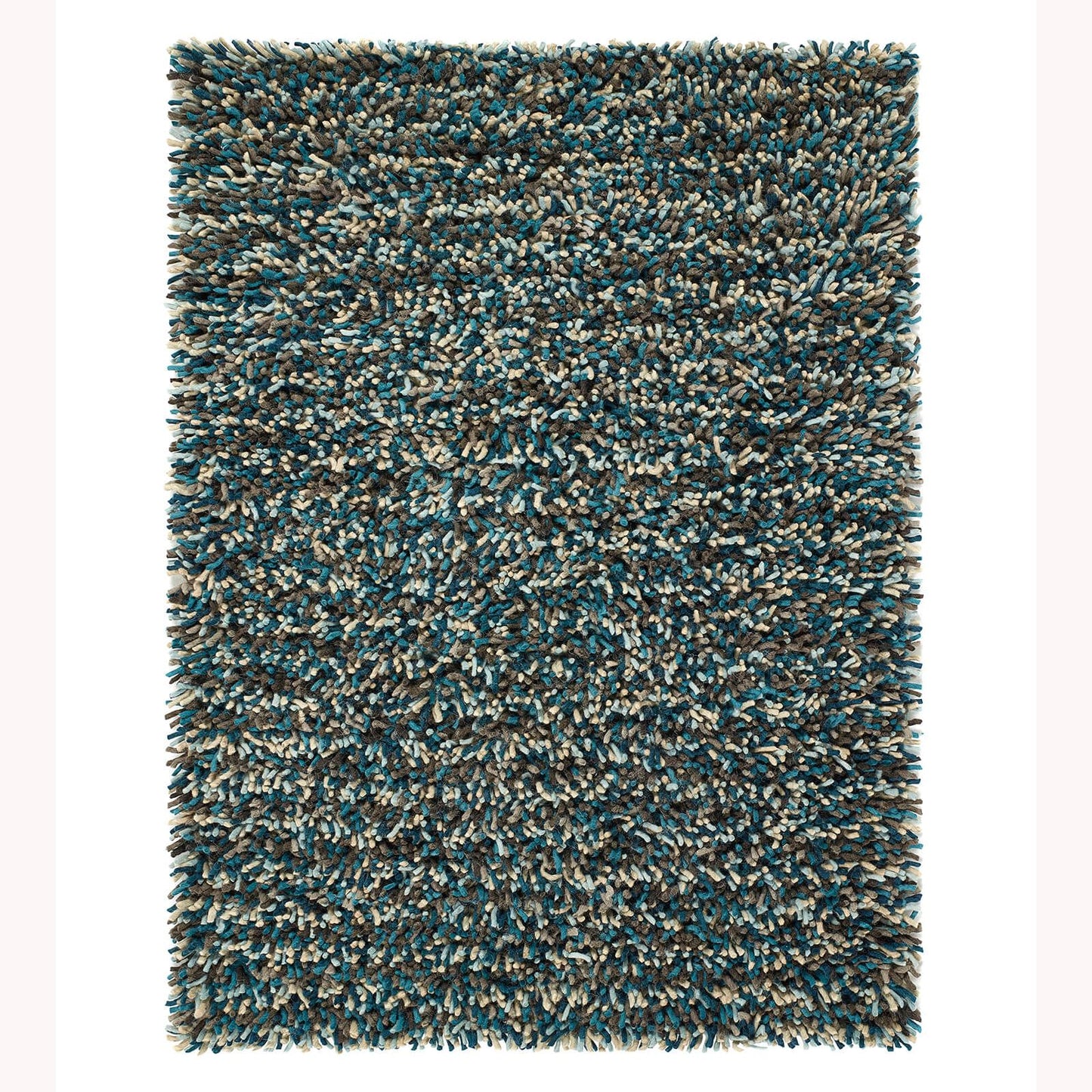 Rocks Blue Shaggy Rugs