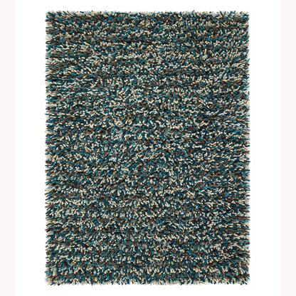 Rocks Blue Shaggy Rugs