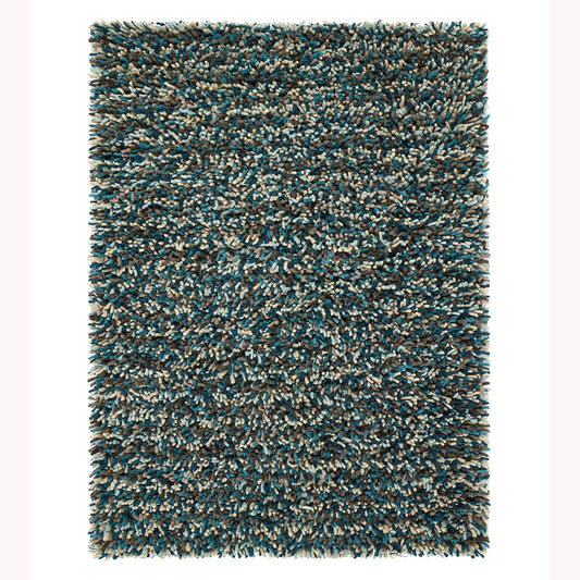 Rocks Blue Shaggy Rugs