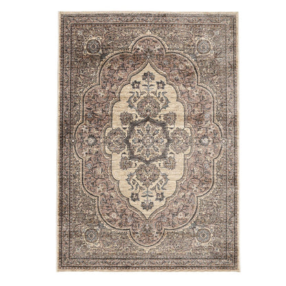 Raja Medallion Terracotta Classical Rug