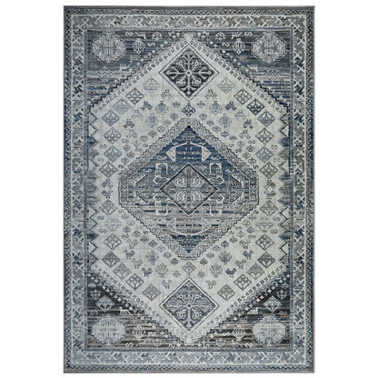 Kendra 2603 H Traditional Grey Rug