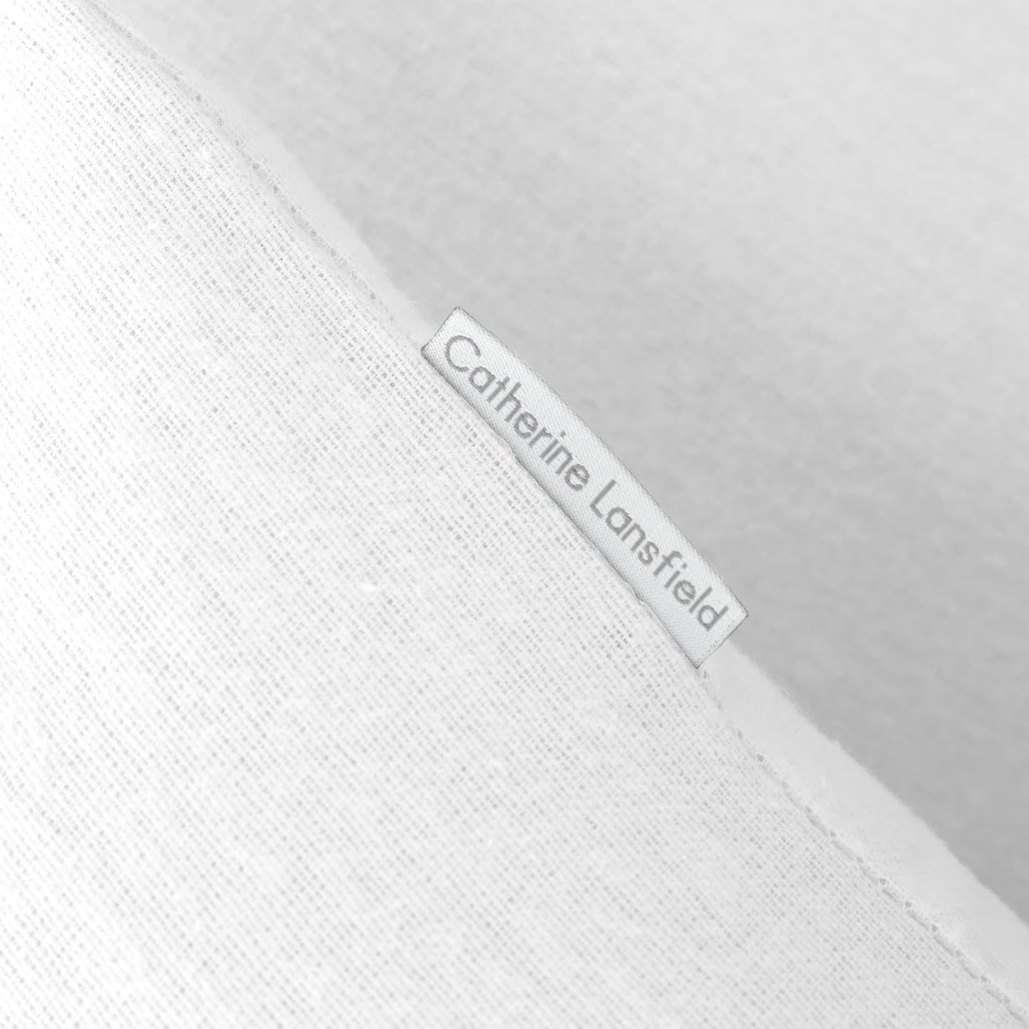 Brushed Cotton White Duvet Set