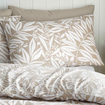 Sorrel Leaf Natural Duvet Cover Set