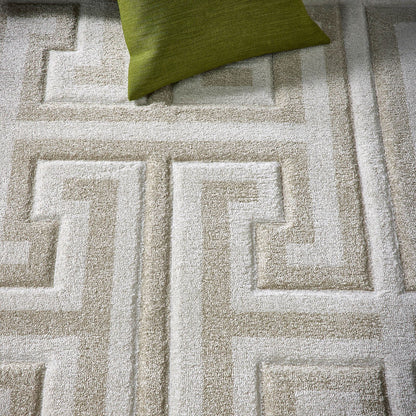 Origins Greek Key Cream Beige/Cream Rug