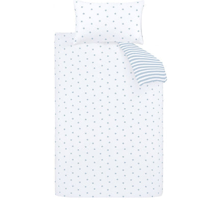Bianca Mini Star & Stripes Blue Duvet Cover Set
