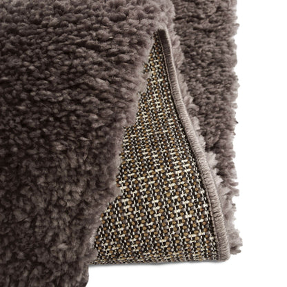 Snug Charcoal Plain Rug