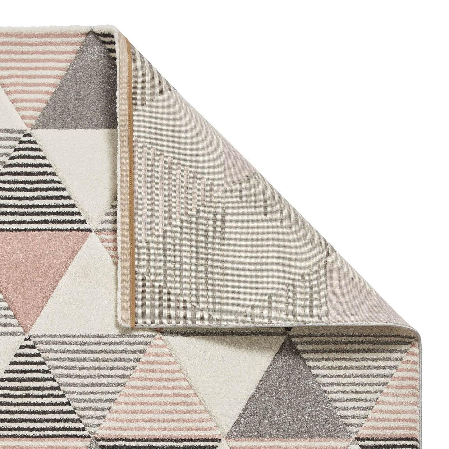 Brooklyn BRK15 (24369) Grey/Rose (24369) Modern Rug