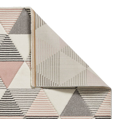 Brooklyn BRK15 (24369) Grey/Rose (24369) Modern Rug